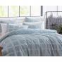 Platinum Rowan Seafoam Polyester Jacquard European Pillowcase 65x65cm | Seafoam
